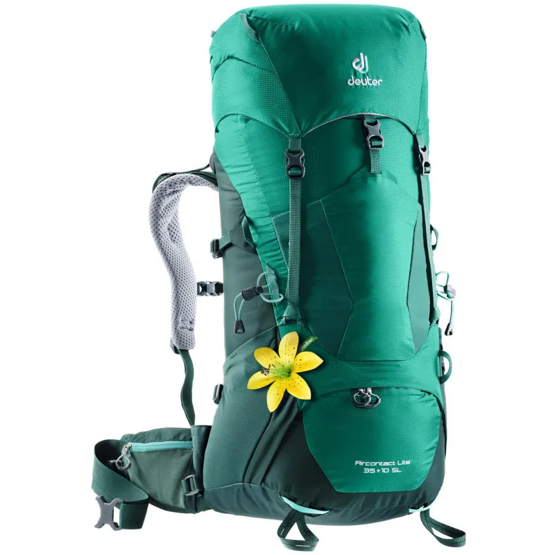 Deuter Aircontact Lite 65 + 10 Alpine Green / Forest Green